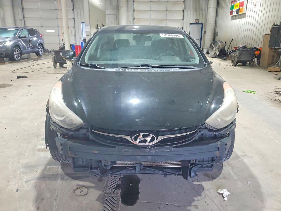 2012 Hyundai Elantra VIN KMHDH4AE3CU414152 COPART salvage auction — SIDE, Salvage Title, sold $750 on 2026-07-13 (photo 5)