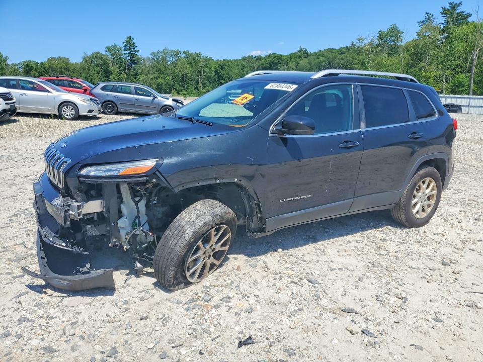 2015 Jeep Cherokee VIN 1C4PJMCB3FW588952 COPART salvage auction — FRONT END, MA - CERT OF TITLE-RECONSTRCTD COLL, sold $550 on 2026-08-14 (photo 1)