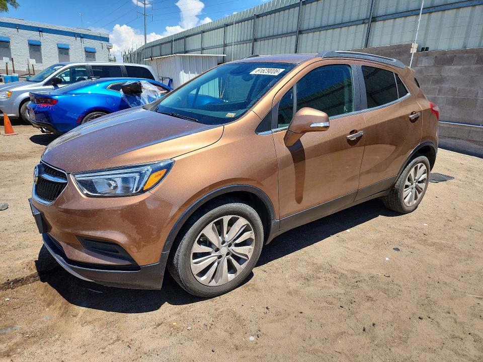 2017 Buick Encore VIN KL4CJASB3HB032868 COPART salvage auction — MINOR DENT/SCRATCHES, Nm - Certificate Of Title, sold $200 on 2026-07-27 (photo 1)