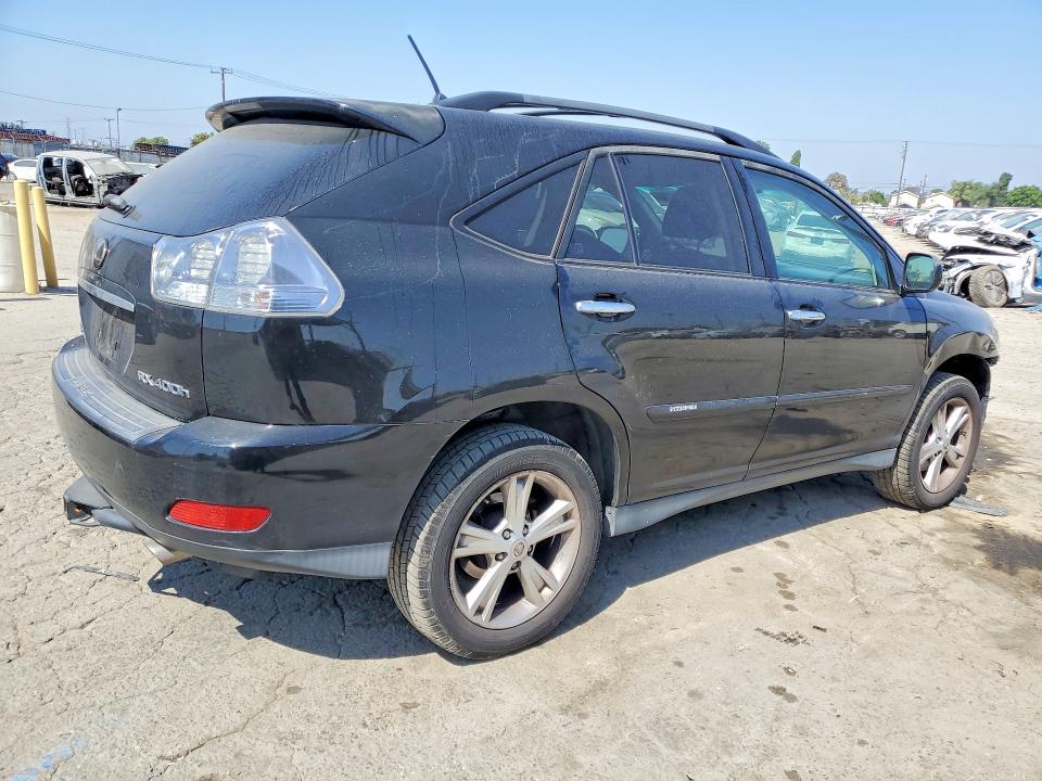 2008 Lexus Rx 400h VIN JTJHW31U782863167 COPART salvage auction — FRONT END, Ca - Salvage Certificate, sold $775 on 2026-07-30 (photo 3)