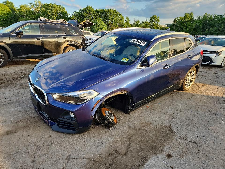 2019 BMW X2 VIN WBXYJ5C50KEF82987 COPART salvage auction — FRONT END, NY - MV-907A SALVAGE CERTIFICATE, sold $4,500 on 2026-07-16 (photo 1)
