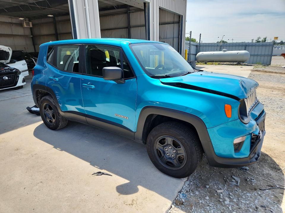 2020 Jeep Renegade VIN ZACNJBAB4LPL30508 COPART salvage auction — FRONT END, Ne - Cert Of Title-Salvage, sold $225 on 2026-08-18 (photo 4)