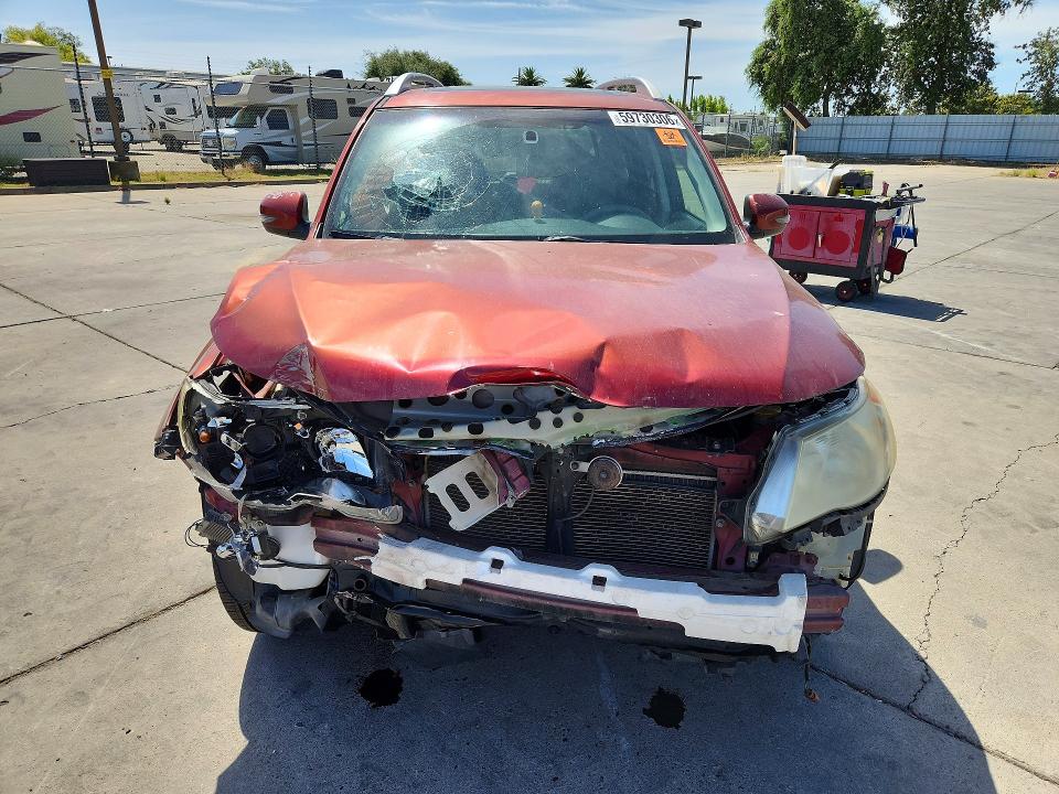 2011 Subaru Forester VIN JF2SHAGC1BH774822 COPART salvage auction — FRONT END, Ca - Salvage Certificate, sold $125 on 2026-07-27 (photo 5)