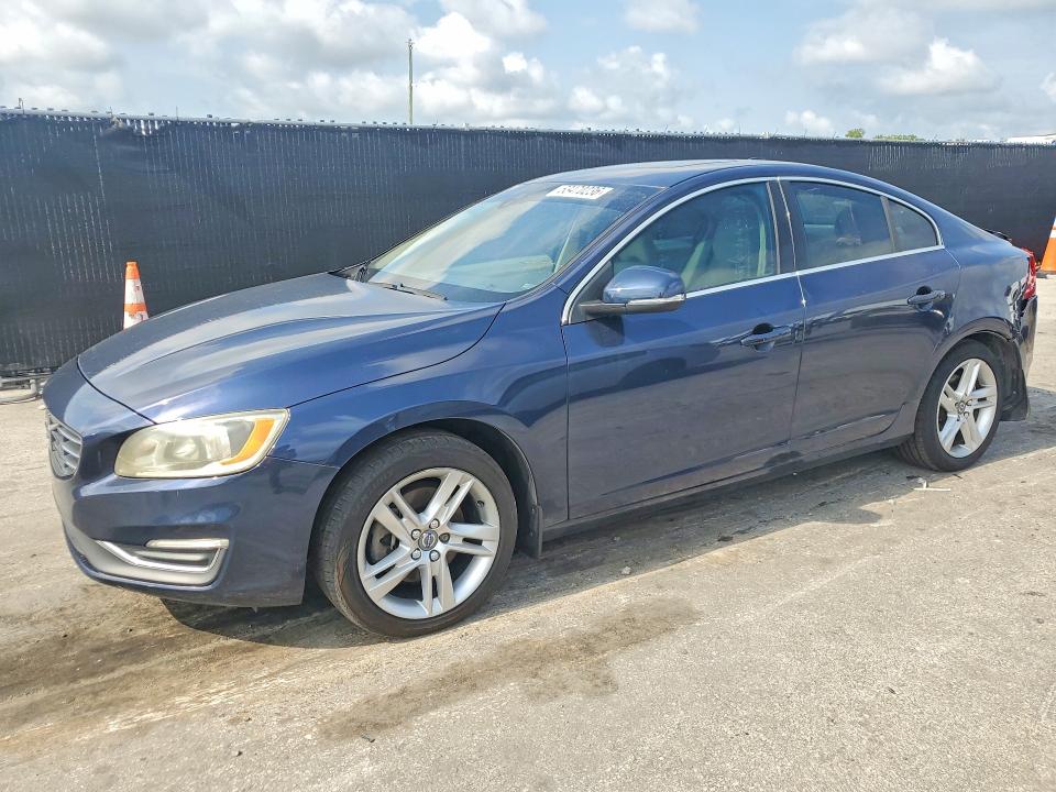 2015 Volvo S60 VIN YV140MFK7F2355272 COPART salvage auction — REAR END, Oh - Certificate Of Title, sold $1,150 on 2026-08-13 (photo 1)