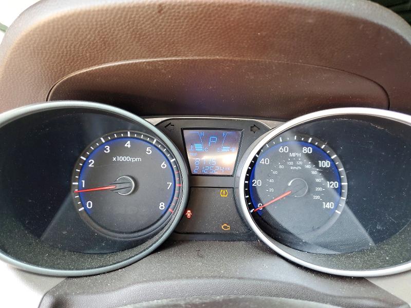 2012 Hyundai Tucson VIN KM8JU3AC7CU404151 COPART salvage auction — FRONT END, Va - Certificate Of Title, sold $1,250 on 2026-07-17 (photo 9)