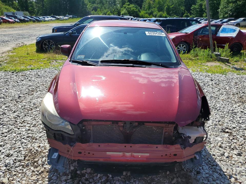 2013 Subaru Impreza VIN JF1GPAC60D2889933 COPART salvage auction — FRONT END, Ma - Cert Of Title-Reconstrctd Coll, sold $125 on 2026-07-30 (photo 5)
