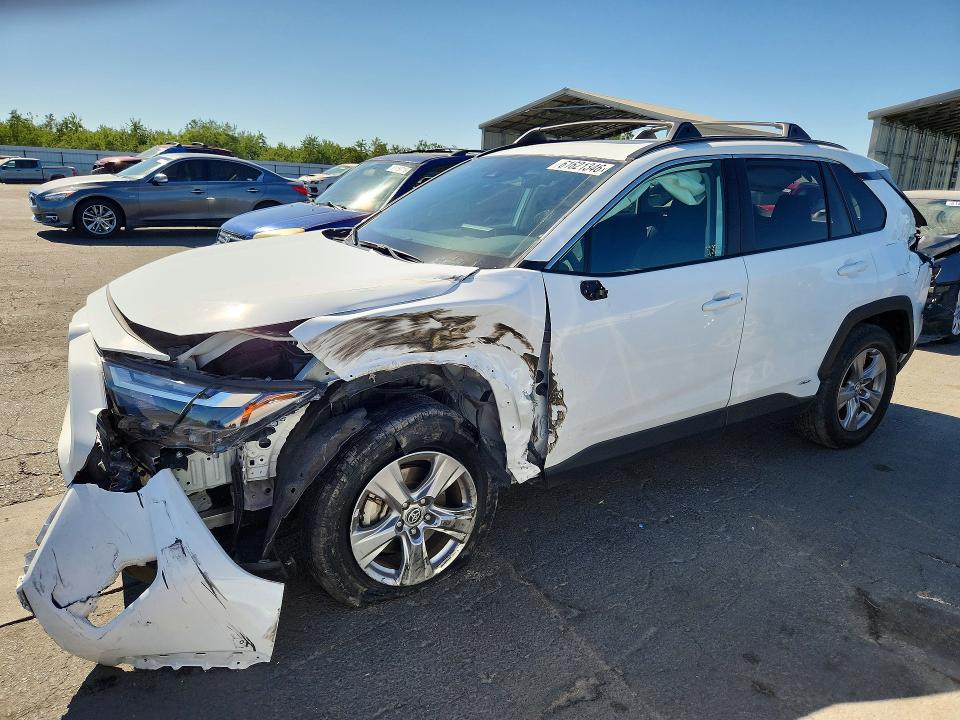 2025 Toyota Rav4 hybrid VIN 4T3RWRFV3SU195149 — COPART salvage auction photo