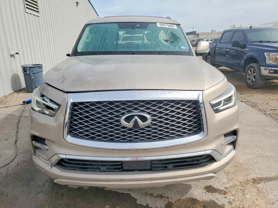 2019 Infiniti Qx80 VIN JN8AZ2NF0K9683792 COPART salvage auction — FRONT END, TX - CERTIFICATE OF TITLE, sold $6,900 on 2026-07-29 (photo 5)