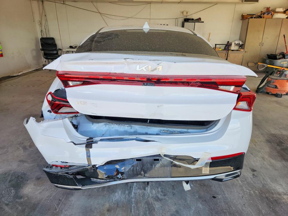 2023 Kia K5 VIN 5XXG14J23PG170462 COPART salvage auction — HAIL, Nm - Cert Of Title-Salvage, sold $5,300 on 2026-07-31 (photo 6)