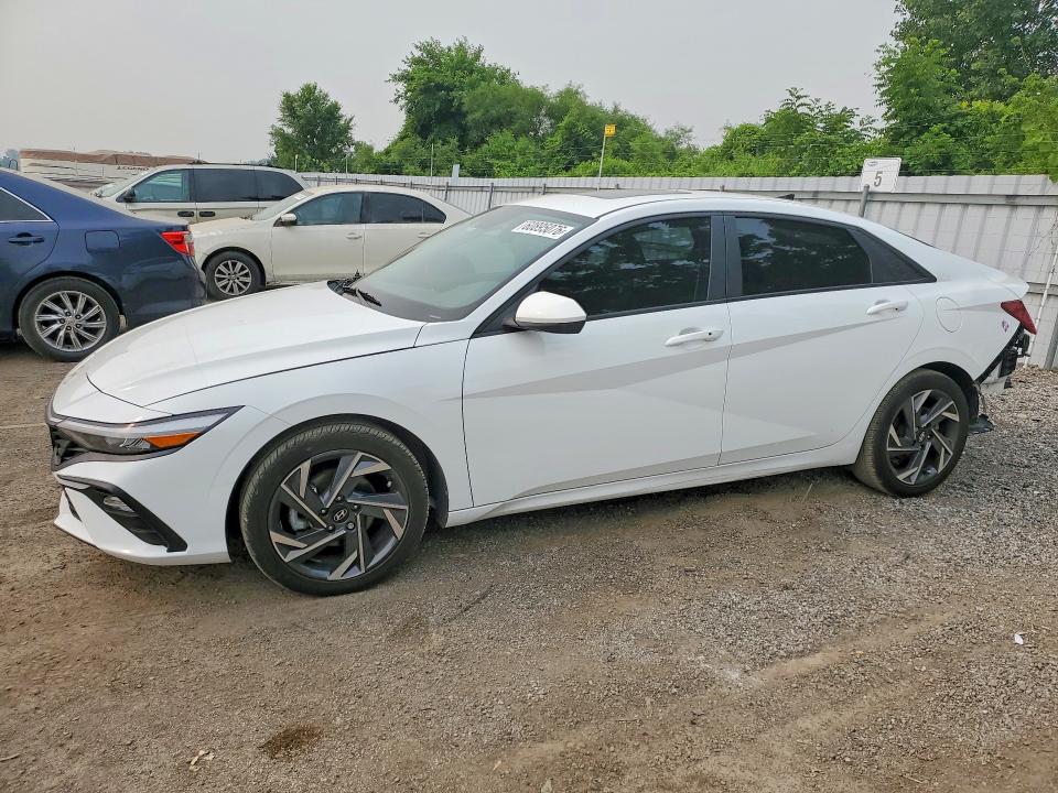 2024 Hyundai Elantra VIN KMHLM4DG8RU708286 COPART salvage auction — UNDERCARRIAGE, On - Permit No Brand - Unfit, sold $3,150 on 2026-07-28 (photo 1)