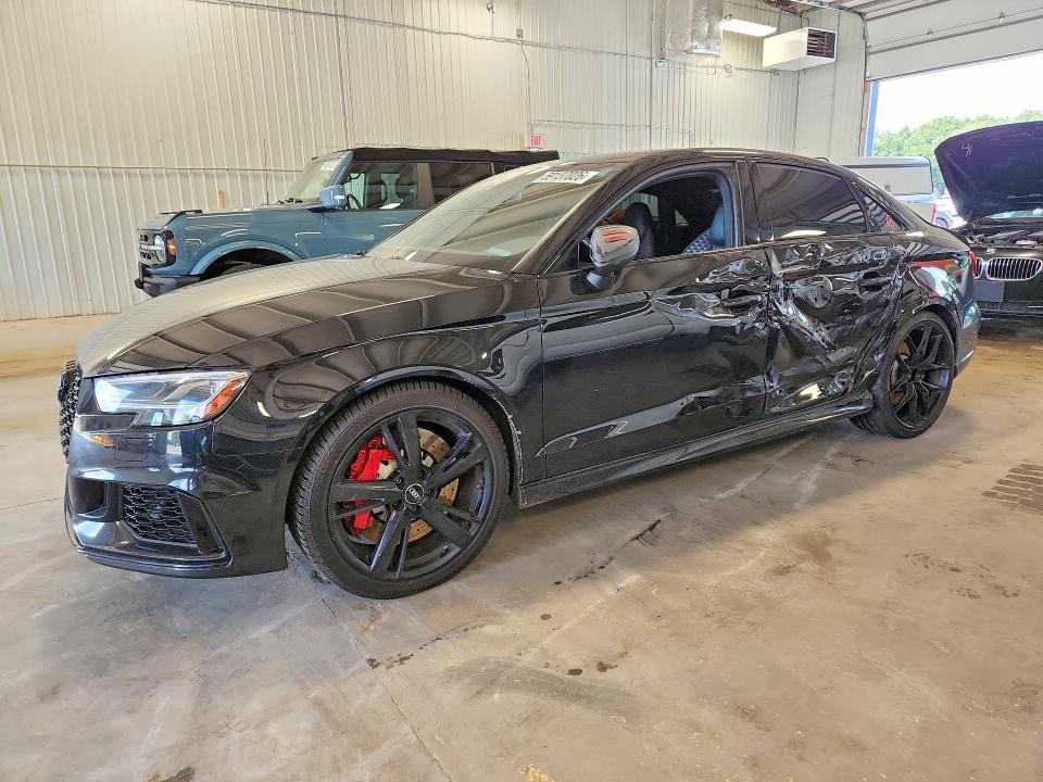 2019 Audi Rs3 VIN WUABWGFFXKA902456 COPART salvage auction — SIDE, Mn - Cert Of Title-Salvage, sold $17,600 on 2026-08-11 (photo 1)