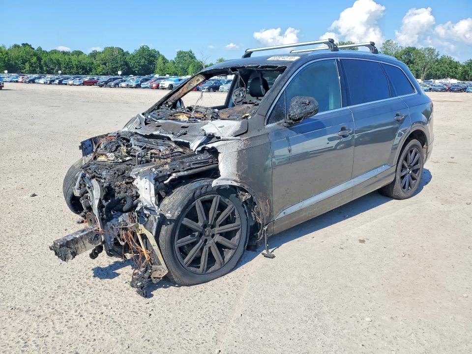 2017 Audi Q7 VIN WA1LAAF75HD003057 COPART salvage auction — BURN, Ny - Mv-907A Salvage Certificate, sold $275 on 2026-07-22 (photo 1)