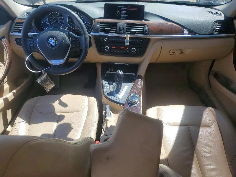 2014 BMW 3er VIN WBA3A5G55ENP32852 COPART salvage auction — MECHANICAL, Ca - Salvage Certificate, sold $950 on 2026-07-14 (photo 8)