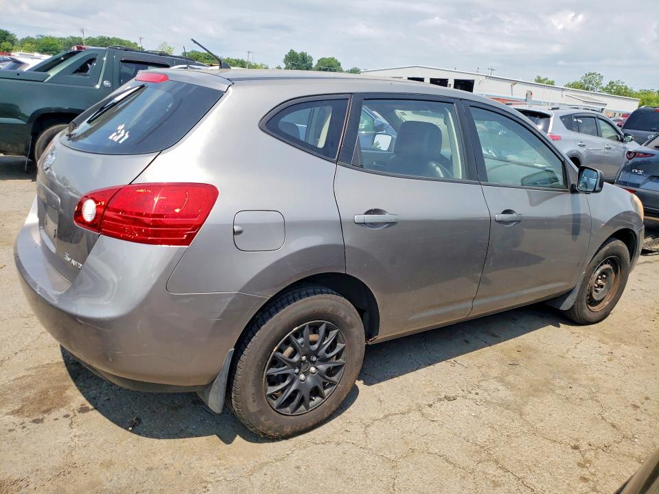 2008 Nissan Rogue sport VIN JN8AS58V18W408080 COPART salvage auction — SIDE, CT - CERT OF TITLE-SALVAGE, sold $450 on 2026-07-17 (photo 3)