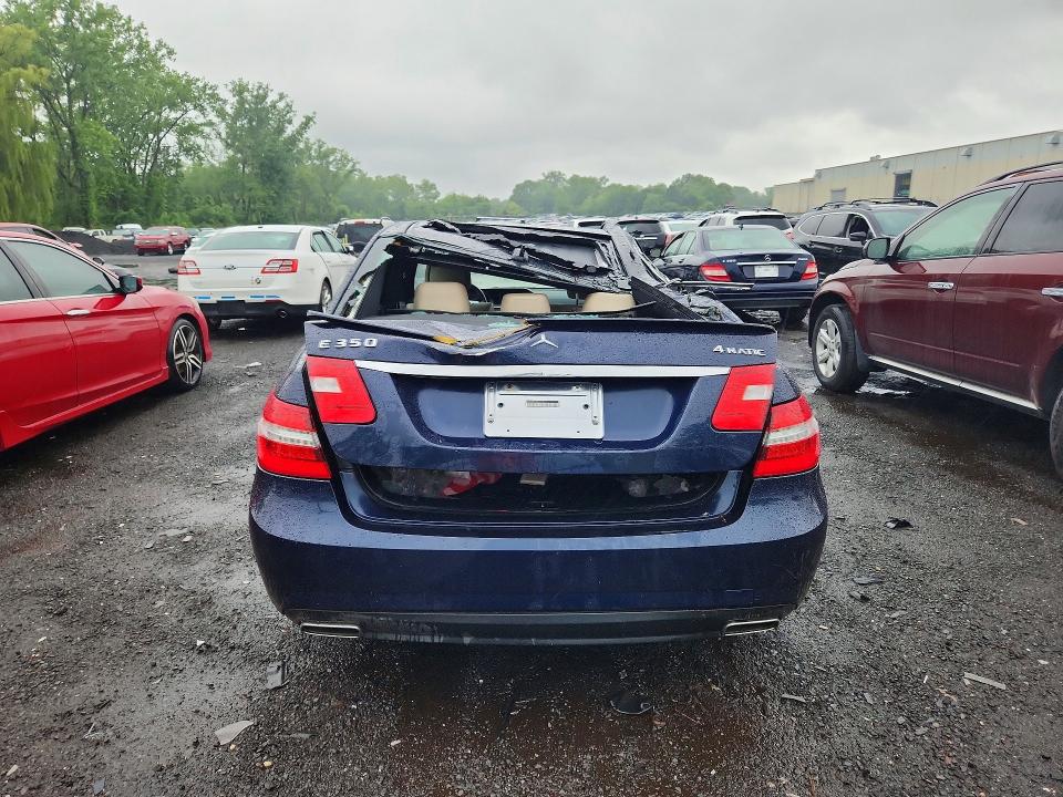 2013 Mercedes-benz E-class VIN WDDHF8JB5DA723915 COPART salvage auction — ROOF, CT - CERT OF TITLE-SALVAGE, sold $1,100 on 2026-07-10 (photo 6)