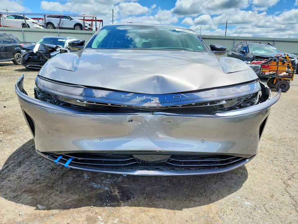 2025 Lucid Air VIN 50EA1PGA6SA008329 COPART salvage auction — FRONT END, Pa - Certificate Of Salvage, sold $15,700 on 2026-07-14 (photo 5)