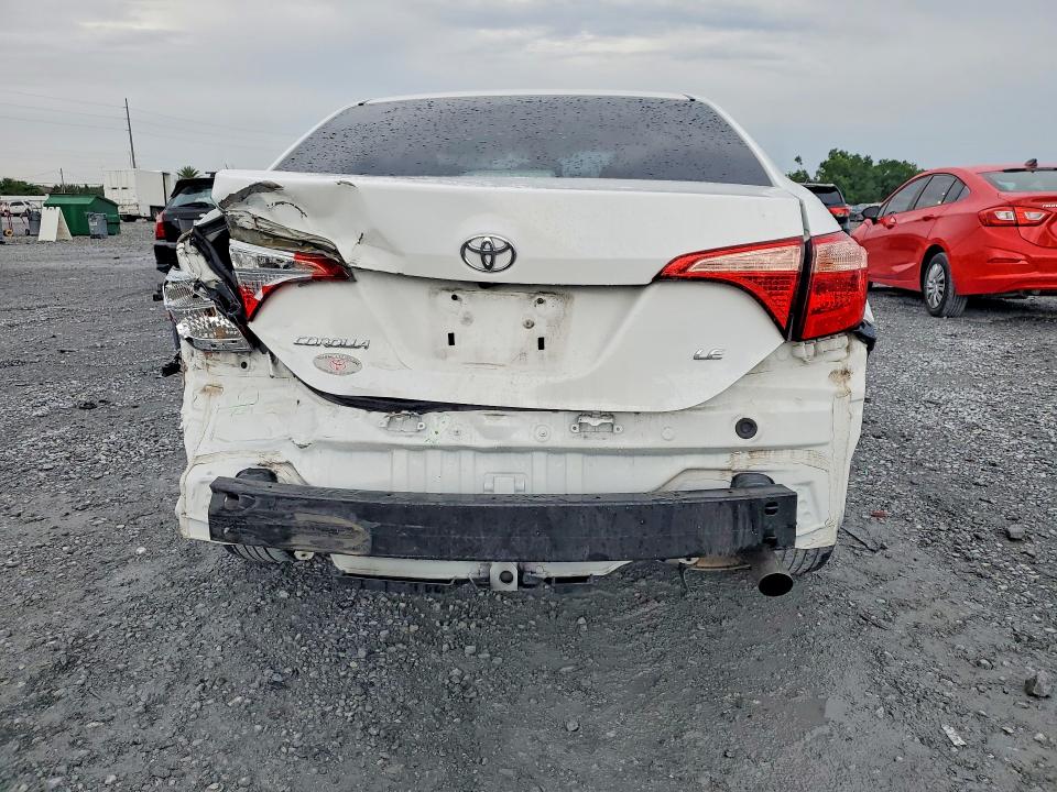 2018 Toyota Corolla VIN 5YFBURHE5JP762331 COPART salvage auction — REAR END, Fl - Cert Of Title Slvg Rebuildable, sold $4,450 on 2026-07-10 (photo 6)