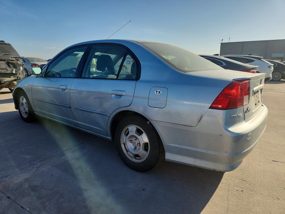 2004 Honda Civic hybrid VIN JHMES96684S017122 COPART salvage auction — SIDE, Tx - Certificate Of Title, sold $150 on 2026-07-30 (photo 2)