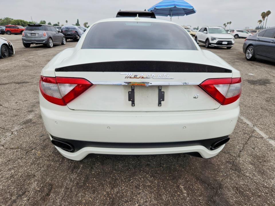2010 Maserati Granturismo VIN ZAM45KLA1A0052821 COPART salvage auction — FRONT END, Mi - Dis/Dlr/Exp Only Salvage Title, sold $13,800 on 2026-07-10 (photo 6)