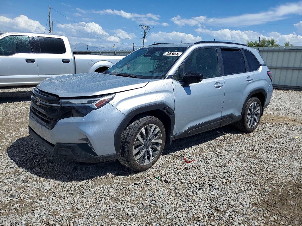 2025 Subaru Forester VIN JF2SLDTC7SH434774 COPART salvage auction — FRONT END, Nv - Salvage Title, sold $2,100 on 2026-07-10 (photo 1)