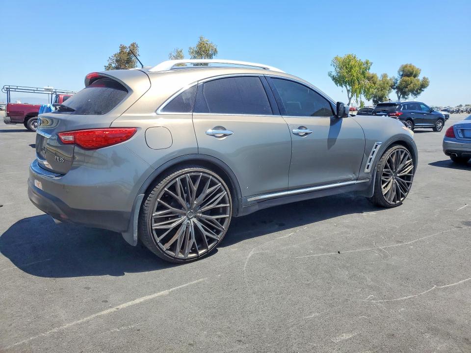 2012 Infiniti VIN JN8AS1MW3CM156277 COPART salvage auction — SIDE, Ca - Salvage Certificate, sold $850 on 2026-07-22 (photo 3)