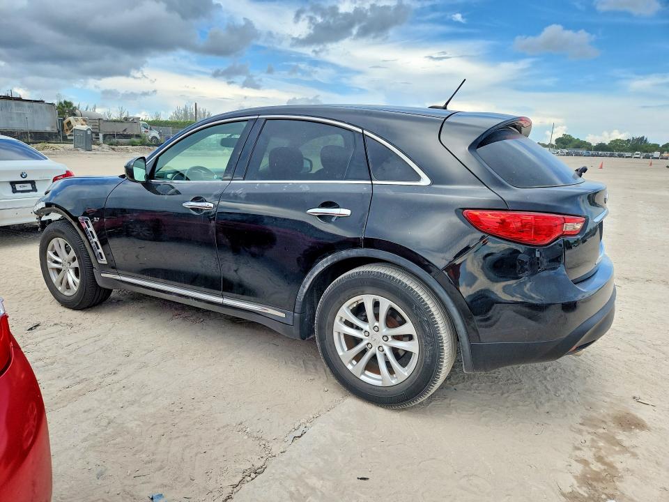2017 Infiniti VIN JN8CS1MU7HM142283 COPART salvage auction — FRONT END, Fl - Cert Of Title Slvg Rebuildable, sold $2,300 on 2026-07-09 (photo 2)