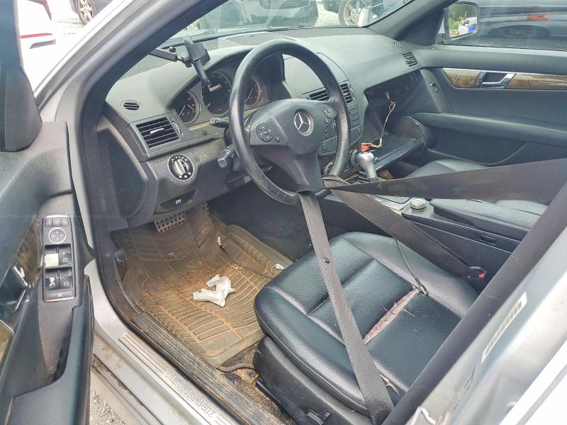 2008 Mercedes-benz C-klasse VIN WDDGF56X58R030381 COPART salvage auction — REAR END, Ga - Cert Of Title-Salvage, sold $325 on 2026-08-10 (photo 8)