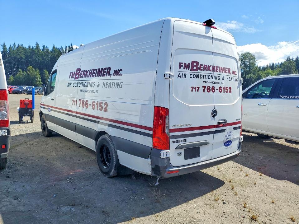 2024 Mercedes-benz Sprinter VIN W1Y5NCHY8RT189202 COPART salvage auction — FRONT END, Wa - Bill Of Sale, sold $5,400 on 2026-07-22 (photo 2)