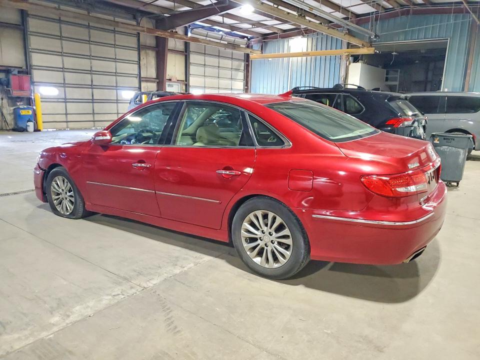 2011 Hyundai Azera VIN KMHFC4DF7BA538615 COPART salvage auction — FRONT END, IA - CERTIFICATE OF TITLE, sold $725 on 2026-07-15 (photo 2)