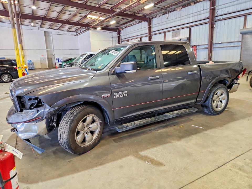 2015 Ram 1500 VIN 1C6RR6LT8FS685908 COPART salvage auction — REAR END, Fl - Certificate Of Destruction, sold $1,800 on 2026-08-12 (photo 1)
