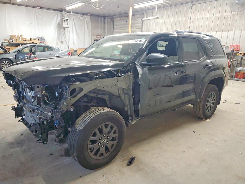 2026 Toyota 4runner VIN JTEVA5BR5T5117202 COPART salvage auction — FRONT END, Pa - Certificate Of Salvage, sold $25,500 on 2026-07-09 (photo 1)