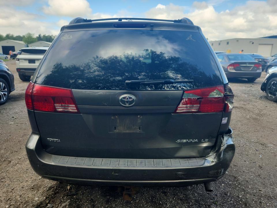 2005 Toyota Sienna VIN 5TDZA23C35S370076 COPART salvage auction — REAR END, On - Permit Salvage, sold $925 on 2026-07-30 (photo 6)