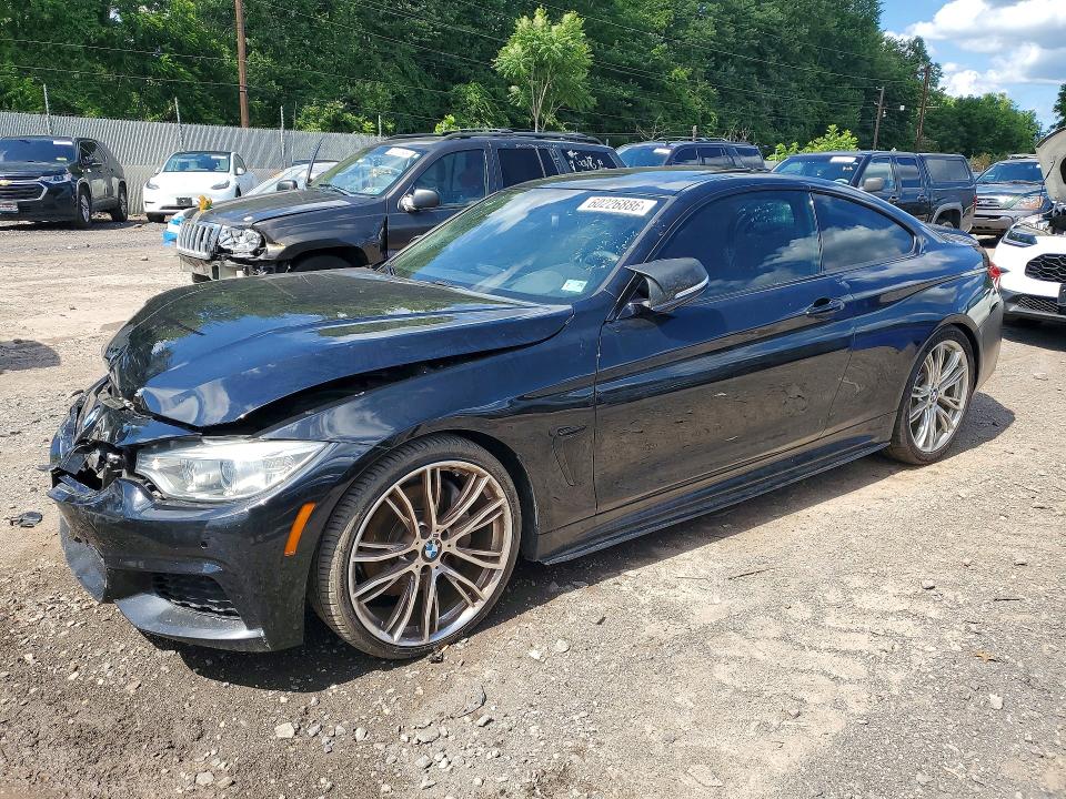 2015 BMW VIN WBA3R1C58FK193931 COPART salvage auction — FRONT END, Va - Certificate Of Title, sold $3,350 on 2026-08-26 (photo 1)