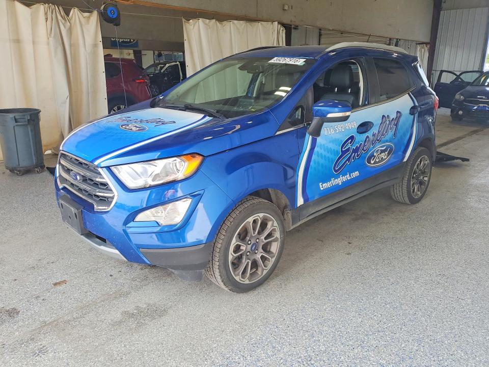 2022 Ford Ecosport VIN MAJ6S3KL8NC473198 COPART salvage auction — REAR END, NE - CERT OF TITLE-SALVAGE, sold $1,800 on 2026-07-29 (photo 1)