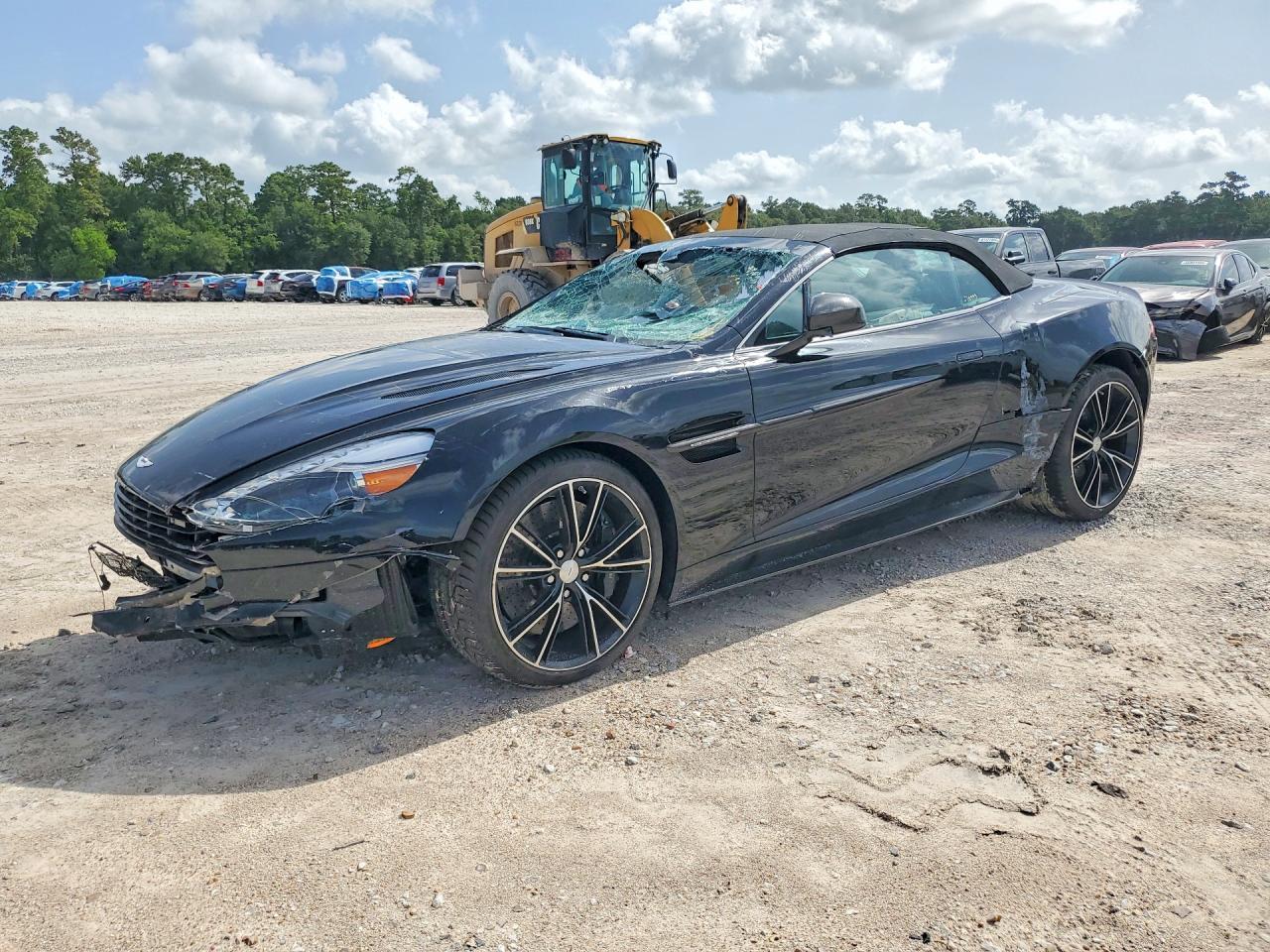 2014 Aston martin VIN SCFPDCGP7EGK01529 COPART salvage auction — Front End, TX - SALVAGE VEHICLE TITLE, sold $16,300 on 2026-08-25 (photo 1)