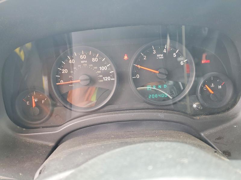 2013 Jeep Liberty (patriot) VIN 1C4NJPFA6DD174665 COPART salvage auction — MINOR DENT/SCRATCHES, Sd - Certificate Of Title, sold $425 on 2026-07-17 (photo 9)