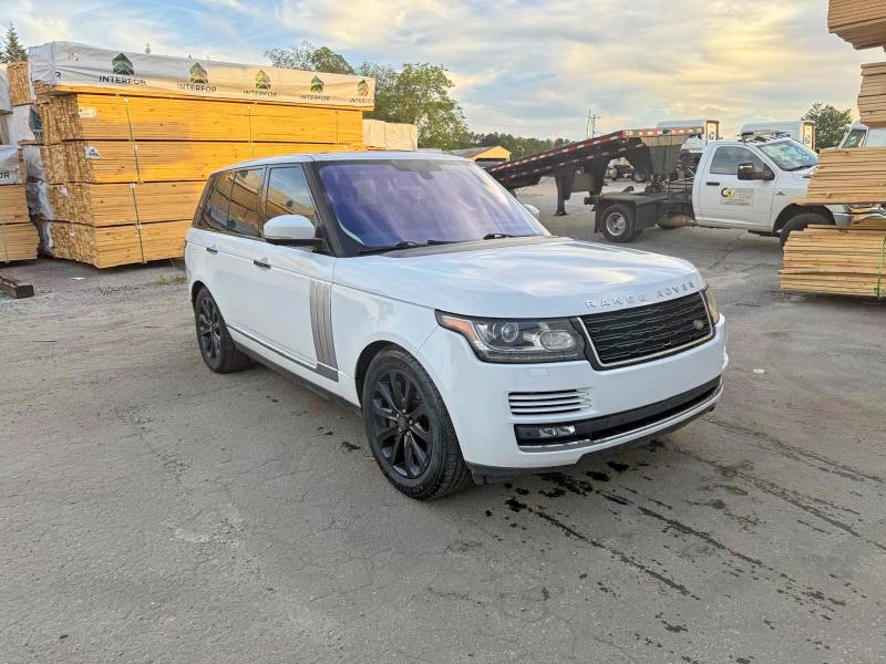 2016 Land rover VIN SALGS2VF9GA245118 COPART salvage auction — NORMAL WEAR, SC - CERTIFICATE OF TITLE (P), sold $7,300 on 2026-07-27 (photo 1)