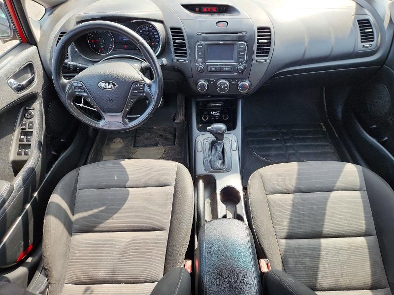 2015 Kia Forte VIN KNAFX4A88F5433737 COPART salvage auction — REAR END, ON - PERMIT NO BRAND - UNFIT, sold $275 on 2026-07-23 (photo 8)