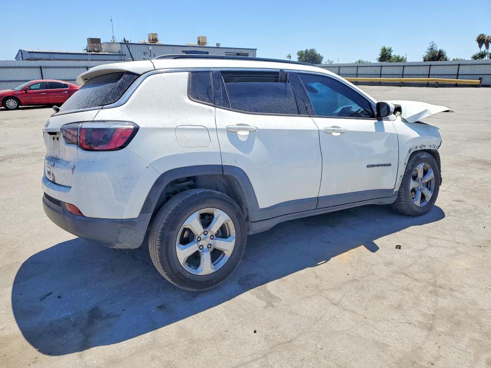 2017 Jeep Compass VIN 3C4NJCBB2HT629454 COPART salvage auction — FRONT END, Ca - Salvage Certificate, sold $275 on 2026-07-24 (photo 3)