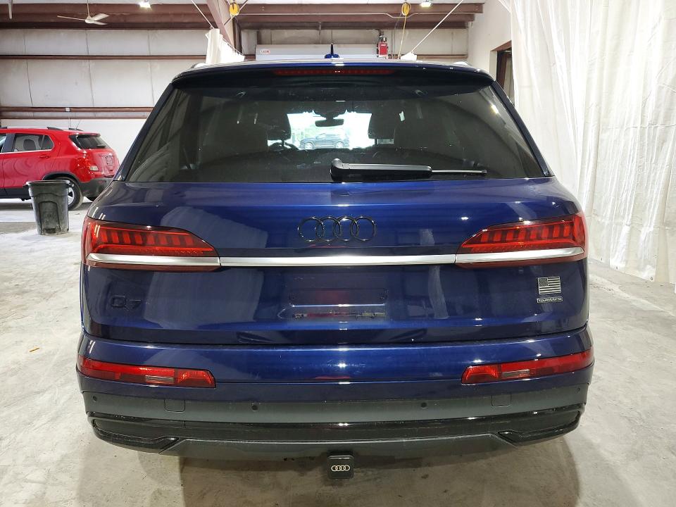 2021 Audi Q7 VIN WA1LXAF70MD012452 COPART salvage auction — FRONT END, Ny - Mv-907A Salvage Certificate, sold $14,000 on 2026-07-27 (photo 6)