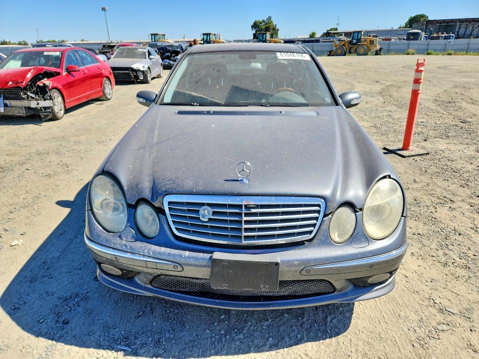 2006 Mercedes-benz E-klasse VIN WDBUF70J56A832596 COPART salvage auction — FRONT END, Ca - Salvage Certificate, sold $575 on 2026-08-11 (photo 5)