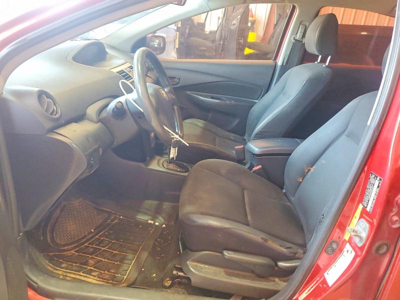 2009 Toyota Yaris VIN JTDBT903694053662 COPART salvage auction — FRONT END, Tx - Salvage Vehicle Title, sold $625 on 2026-07-27 (photo 7)