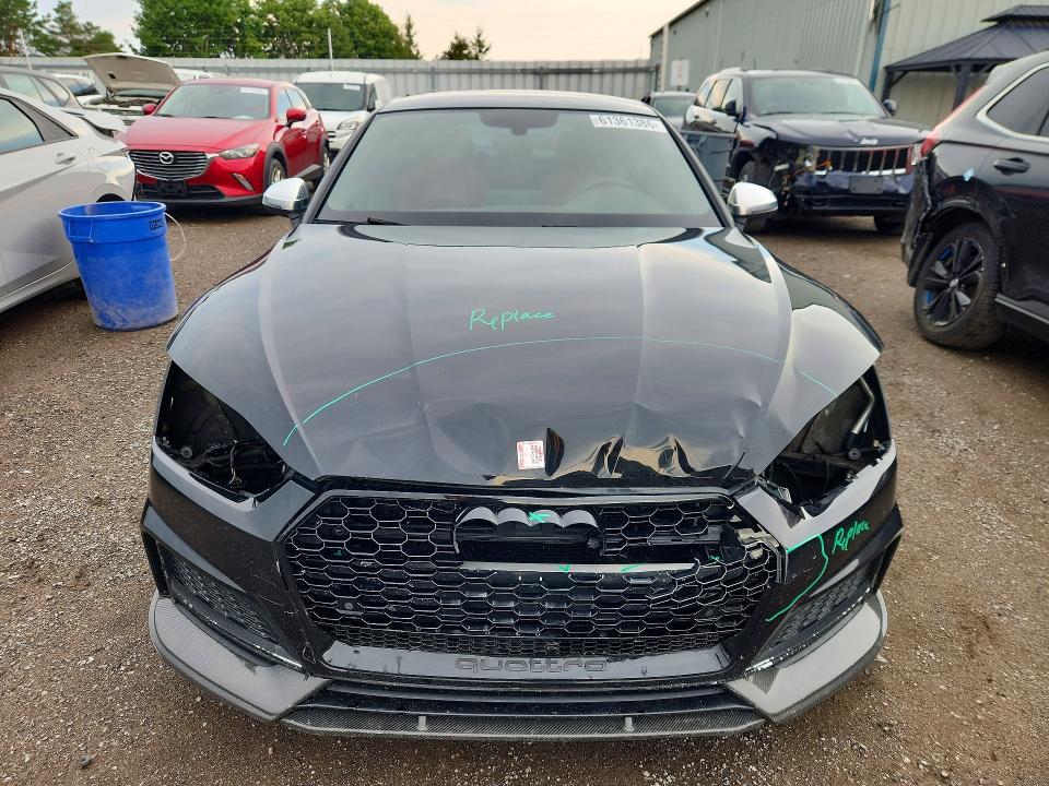2018 Audi Rs5 VIN WAUC4CF59JA069719 COPART salvage auction — REAR END, On - Permit No Brand - Unfit, sold $5,500 on 2026-07-30 (photo 5)