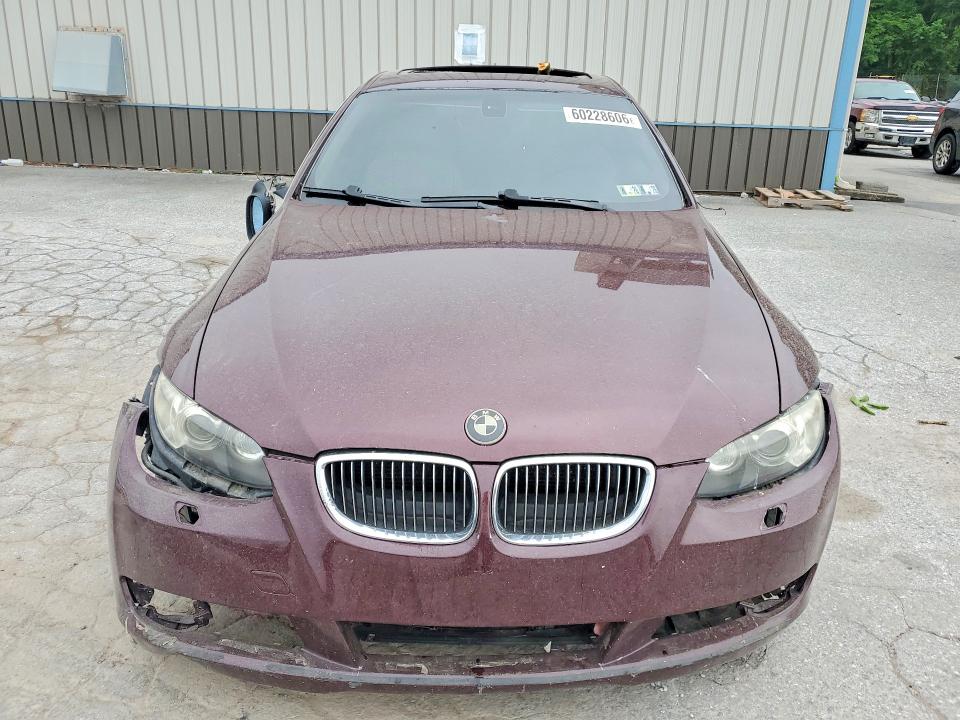 2008 BMW 3 series VIN WBAWV53508PF95242 COPART salvage auction — FRONT END, PA - CERT OF SALVAGE-W=FLOOD VEH, sold $400 on 2026-07-20 (photo 5)
