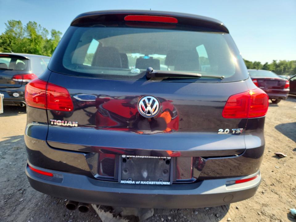 2016 Volkswagen Tiguan VIN WVGAV7AX0GW546343 COPART salvage auction — MINOR DENT/SCRATCHES, Ma - Certificate Of Title, sold $525 on 2026-07-29 (photo 6)