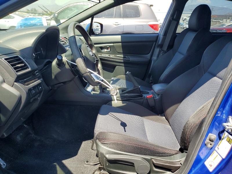 2017 Subaru Wrx VIN JF1VA1B63H9830463 COPART salvage auction — REAR END, CA - SALVAGE CERTIFICATE, sold $600 on 2026-07-27 (photo 7)