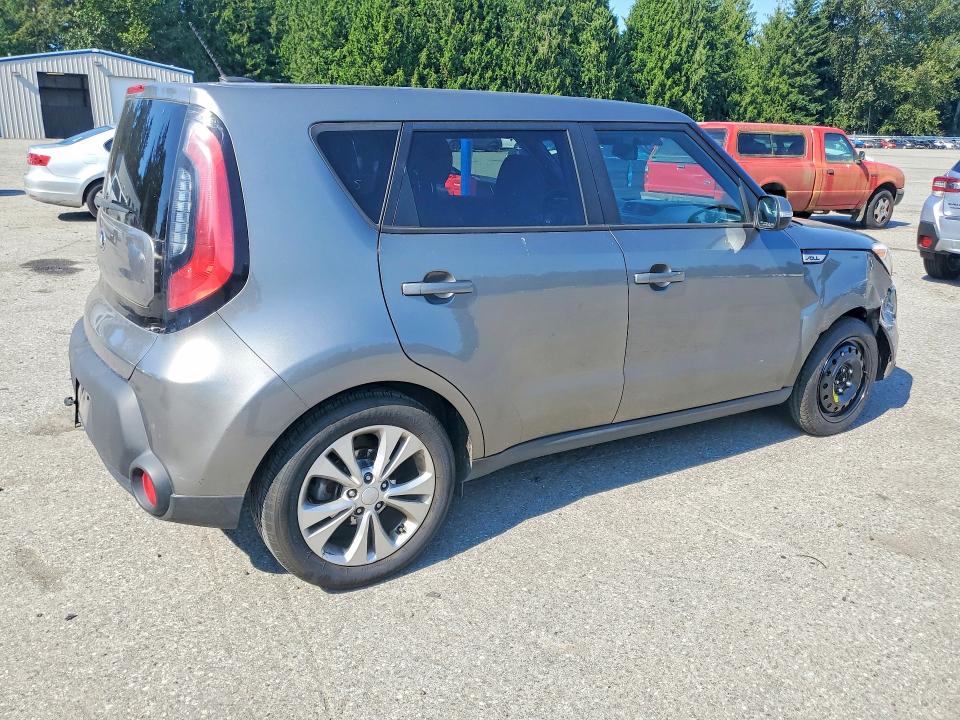 2014 Kia Soul VIN KNDJP3A56E7062173 COPART salvage auction — FRONT END, WA - BILL OF SALE, sold $60 on 2026-07-27 (photo 3)