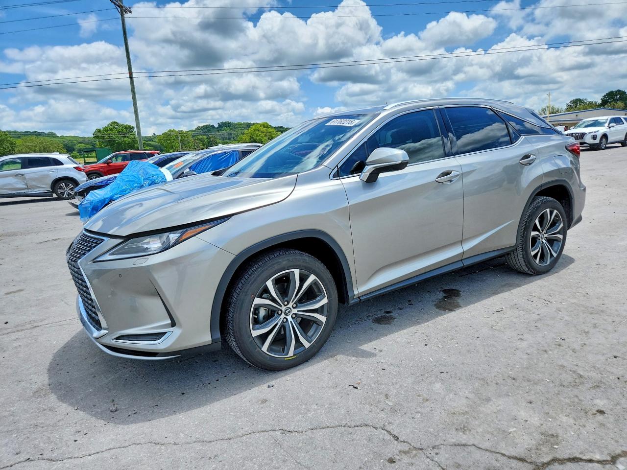 2022 Lexus RX 350 VIN 2T2HZMDA8NC365215 — COPART salvage auction photo