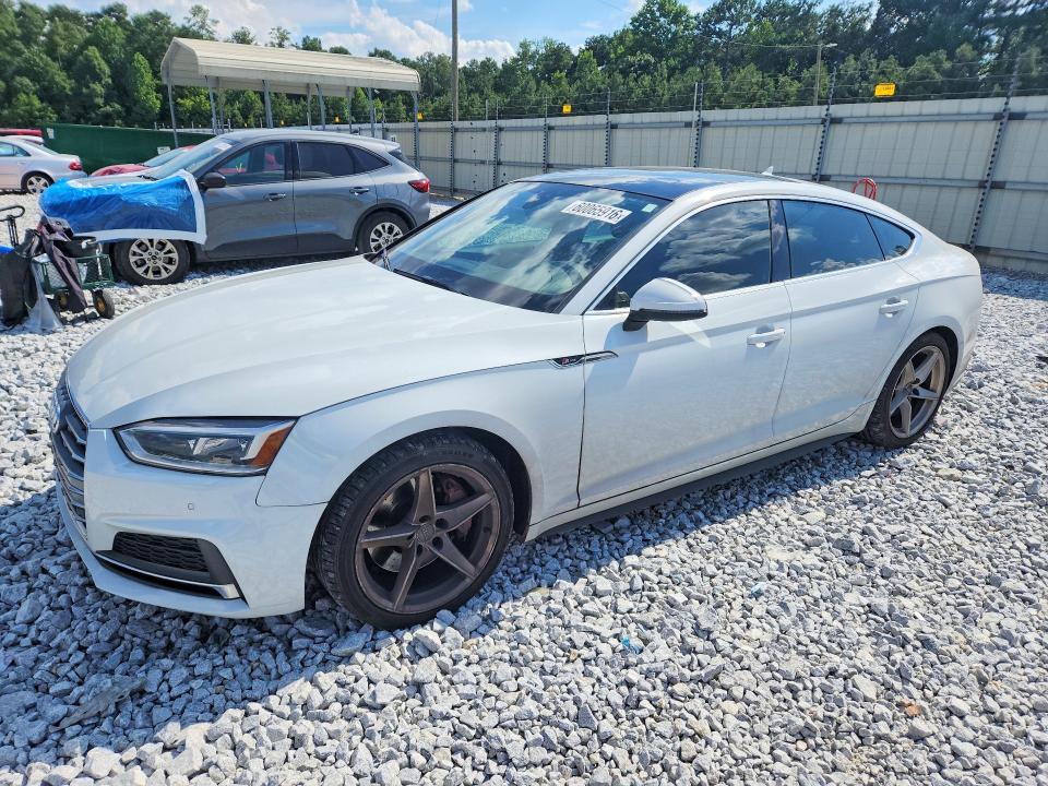 2018 Audi A5 VIN WAUENCF58JA043859 — COPART salvage auction photo