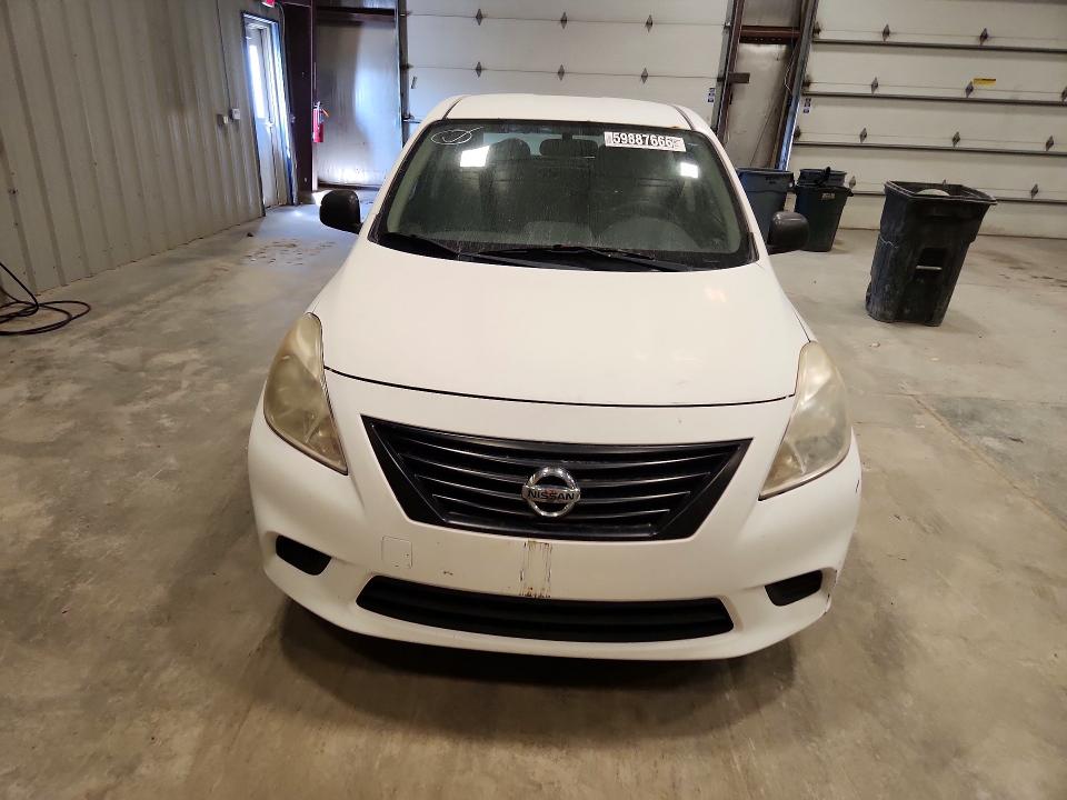 2012 Nissan Versa VIN 3N1CN7AP7CL900682 COPART salvage auction — REAR END, Mi - Certificate Of Title, sold $650 on 2026-08-01 (photo 5)